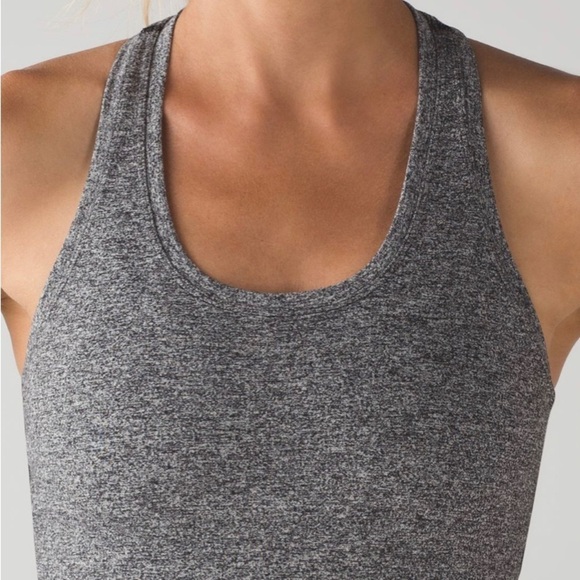 LULULEMON Ladies Cool Racerback II Slim Fit & Long Length Active Yoga Tank Top - Picture 2 of 6